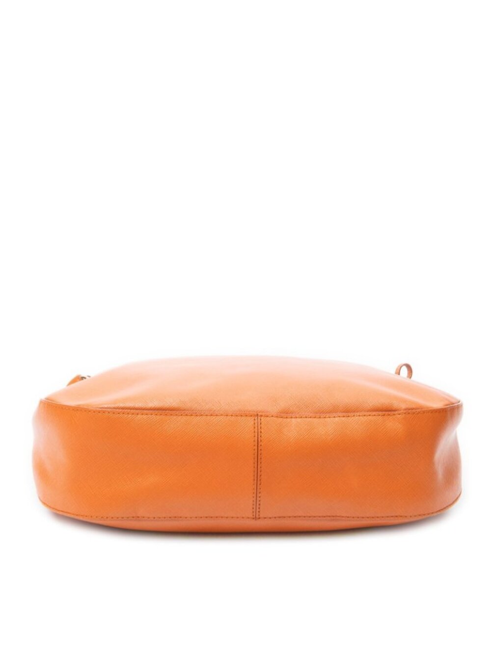 Prada Zip Hobo Orange Saffiano Leather - Picture 6 of 10